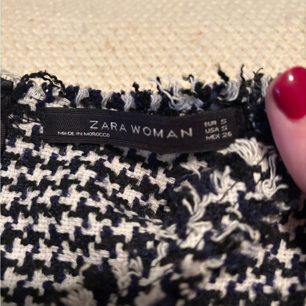 Zara tweed dress